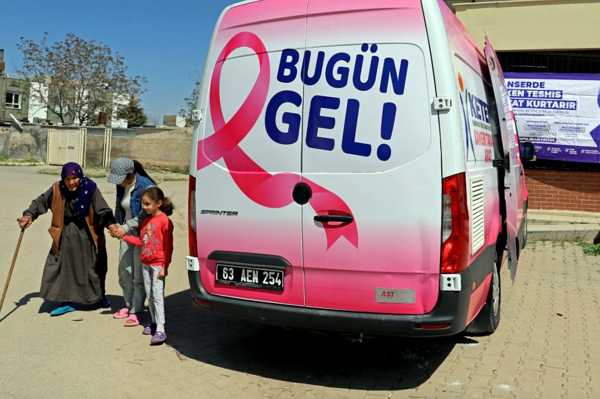 Şanlıurfa’da mobil sağlık hizmeti mahallelere ulaşıyor