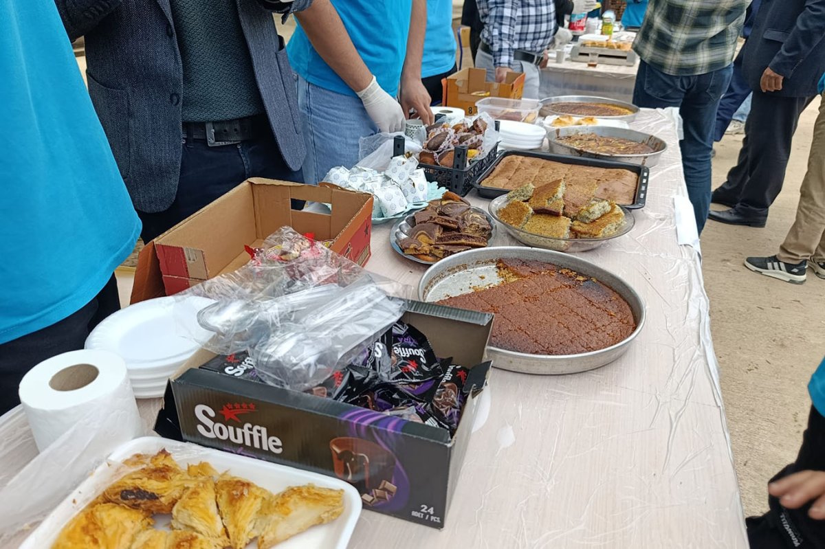 Şanlıurfa’da öğrencilerden Gazze’ye destek kermesi