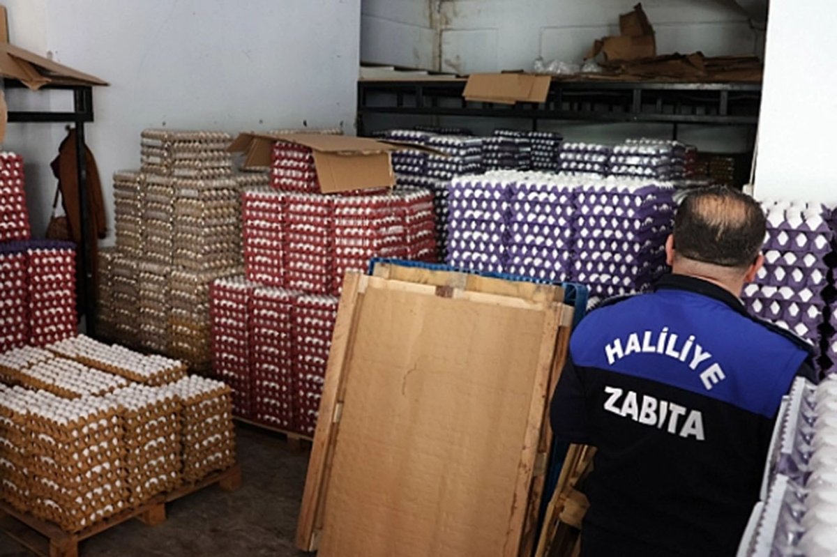 Şanlıurfa’da sağlıksız koşullarda depolanan 5 bin koli yumurta imha edildi