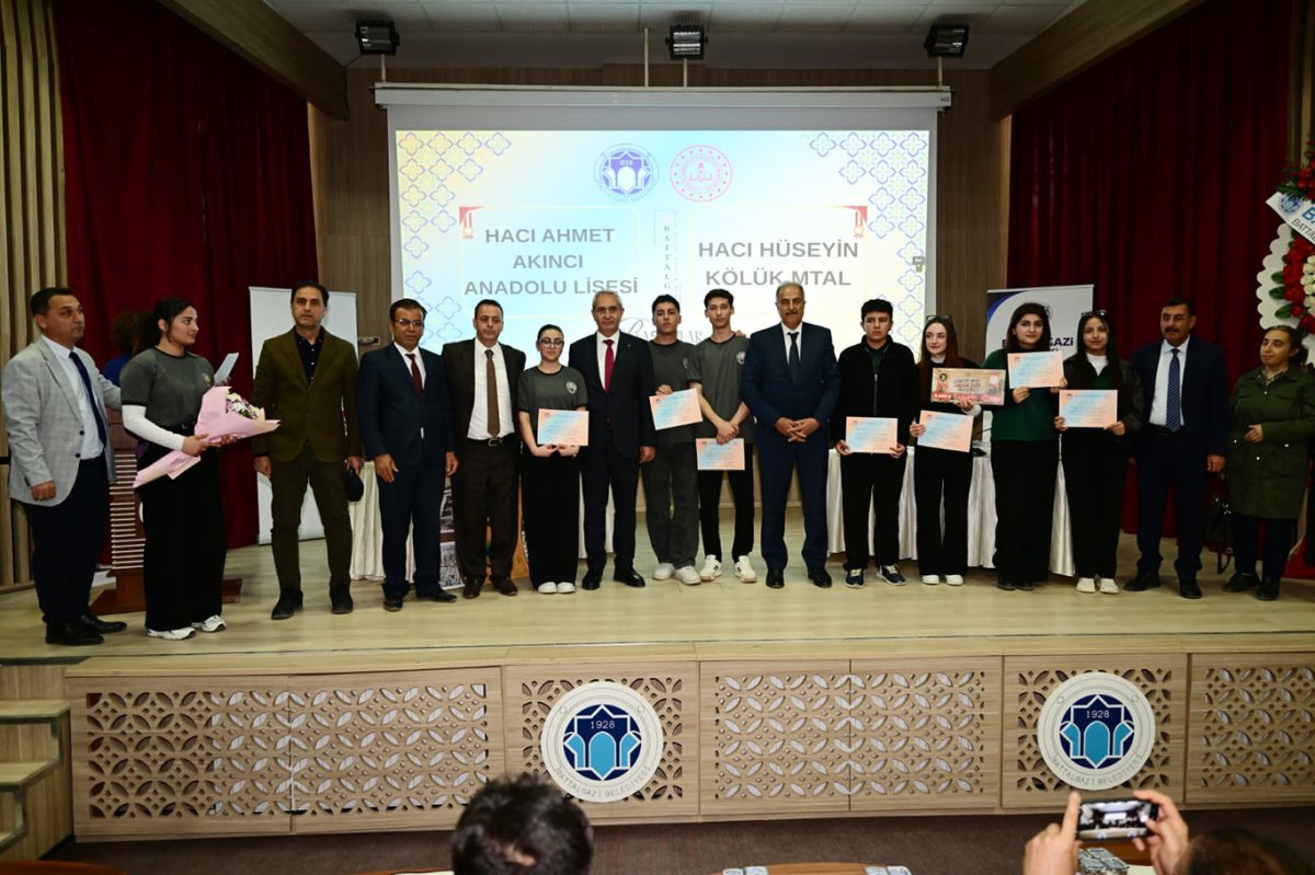 Malatya'da liseler arası münazara yarışması tamamlandı