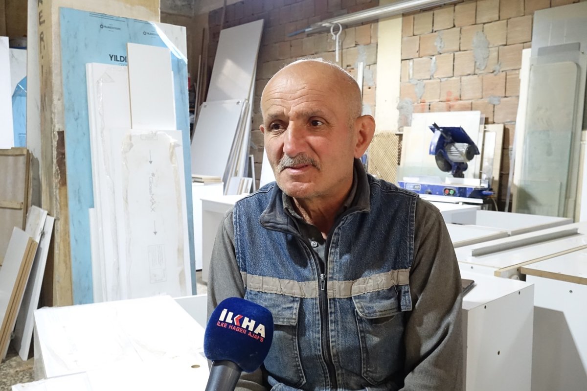 Yarım asırlık marangoz ustası Turan: Mesleğimiz büyük değişim geçirdi