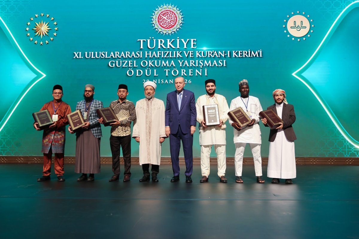 11. Uluslararası Hafızlık Yarışması’nın ödülleri verildi