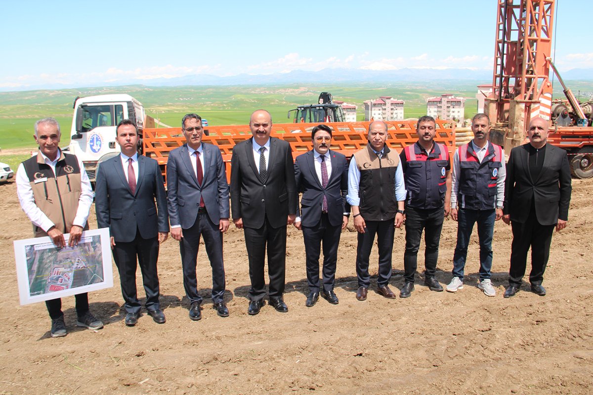 Batman'da Beşiri Cezaevi'nin su sorunu için yeni kuyular açıldı