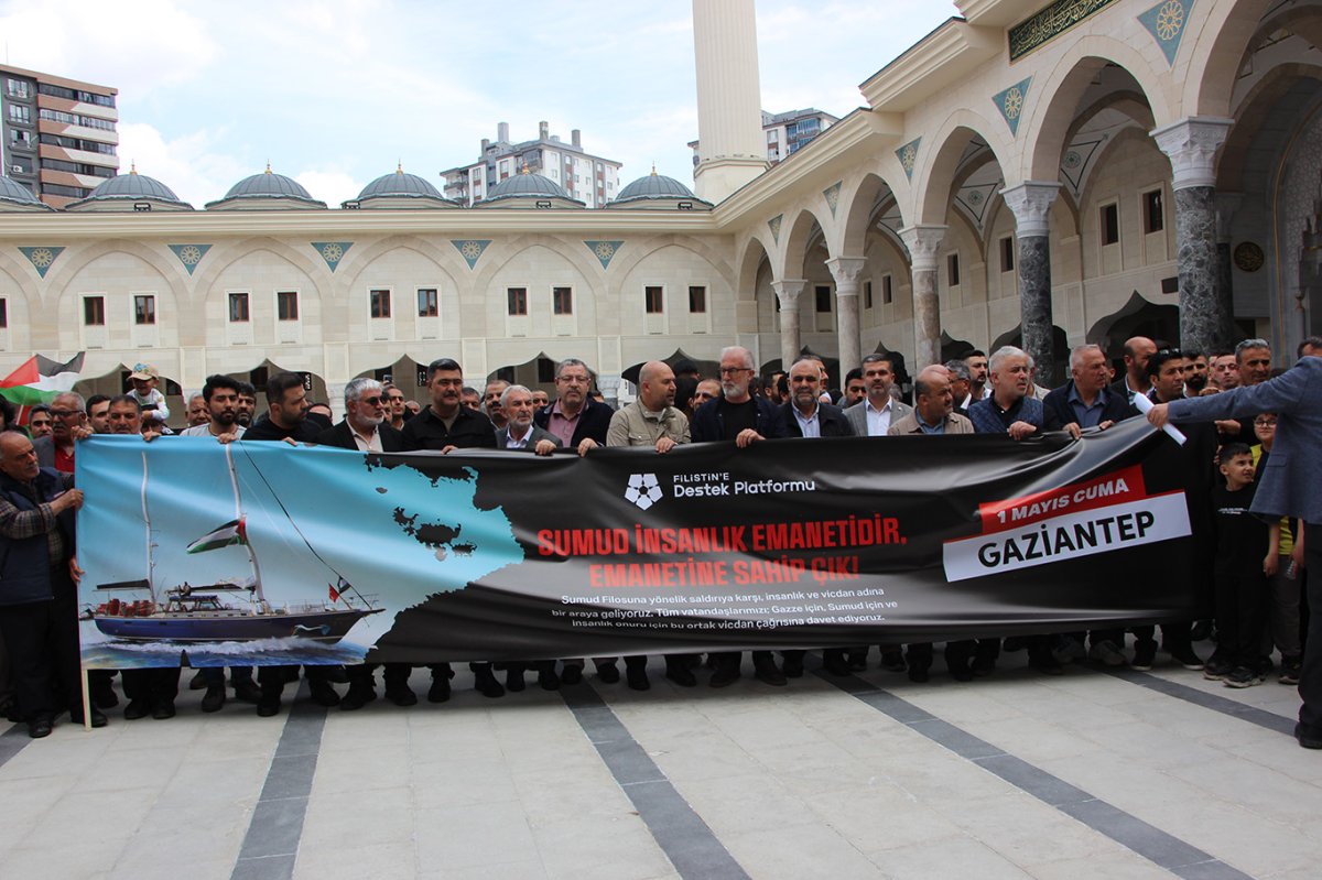 Gaziantep Filistin'e Destek Platformu: Uluslararası hukuk açıkça ihlal edilmiştir