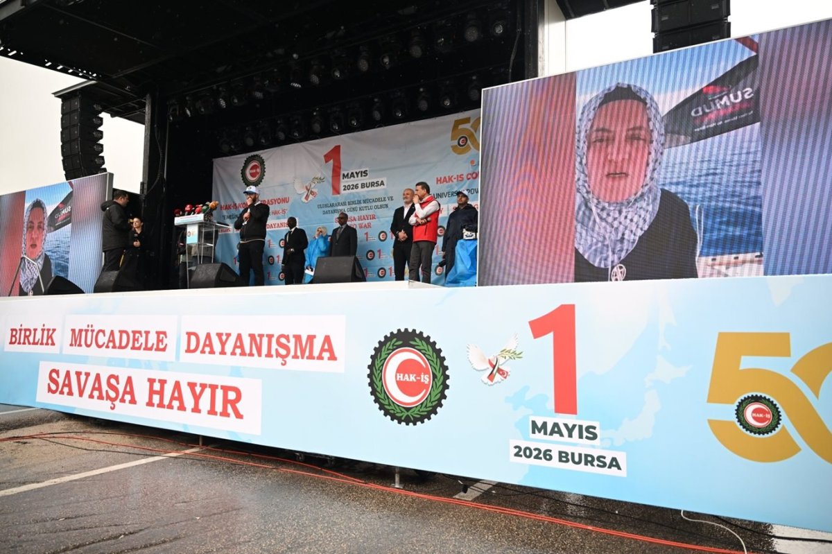 HAK-İŞ Genel Başkanı Arslan: Sumud Filosu mazlumların umudunu taşıyor