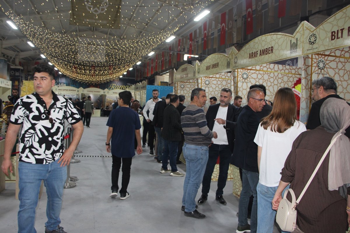 Mardin'de "Tesbih fuarı" yoğun ilgiyle açıldı
