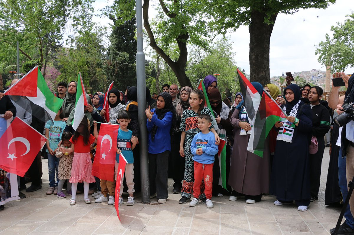 Şanlıurfa’da Sumud Filosu’na saldırıya tepki basın açıklaması düzenlendi
