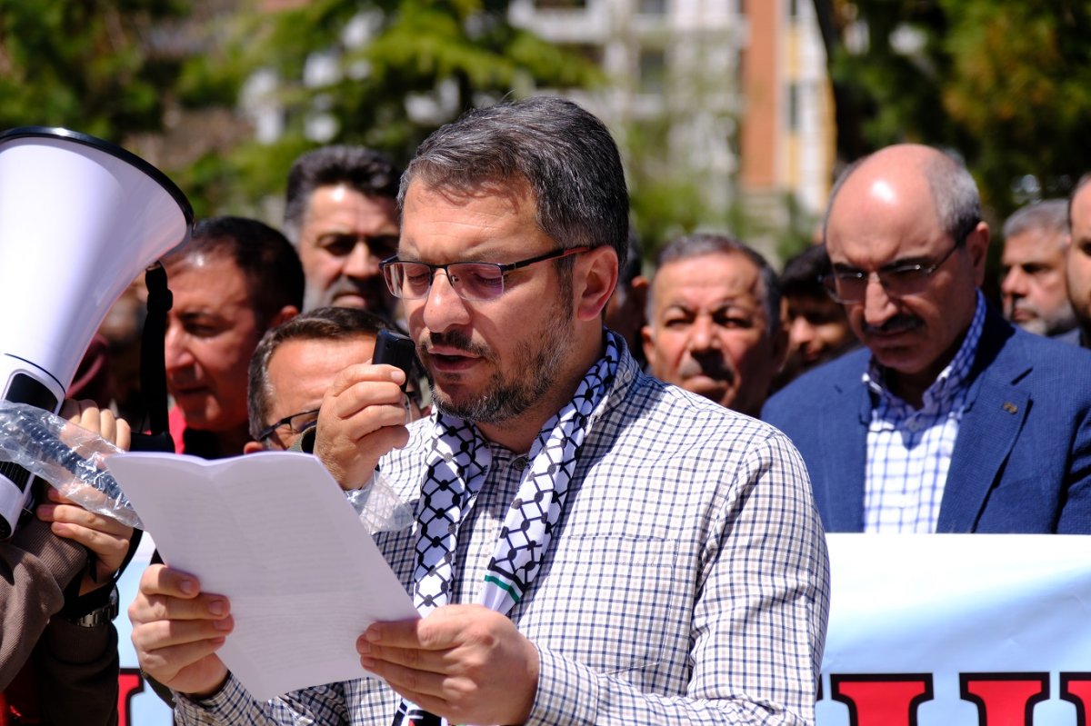 Van’dan siyonist rejimin Küresel Sumud Filosu’na yönelik saldırılarına sert tepki