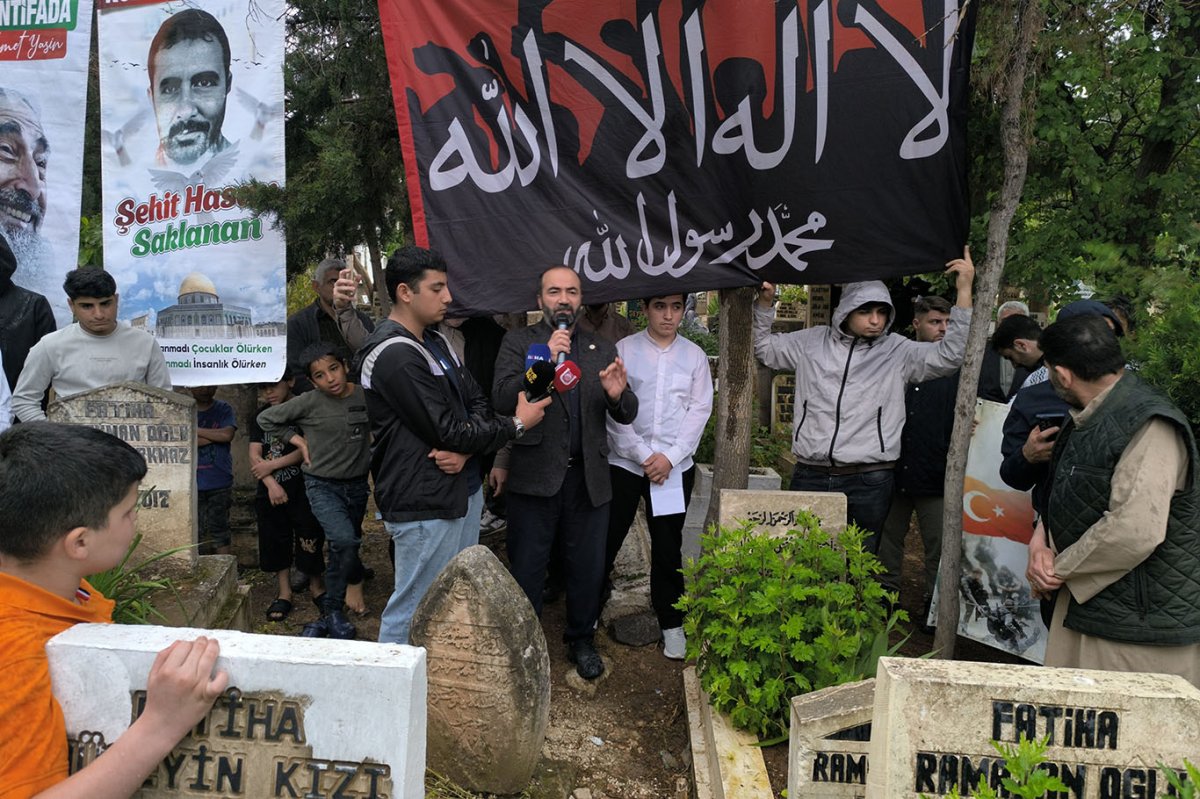 Şehit Hasan Saklanan mezarı başında anıldı