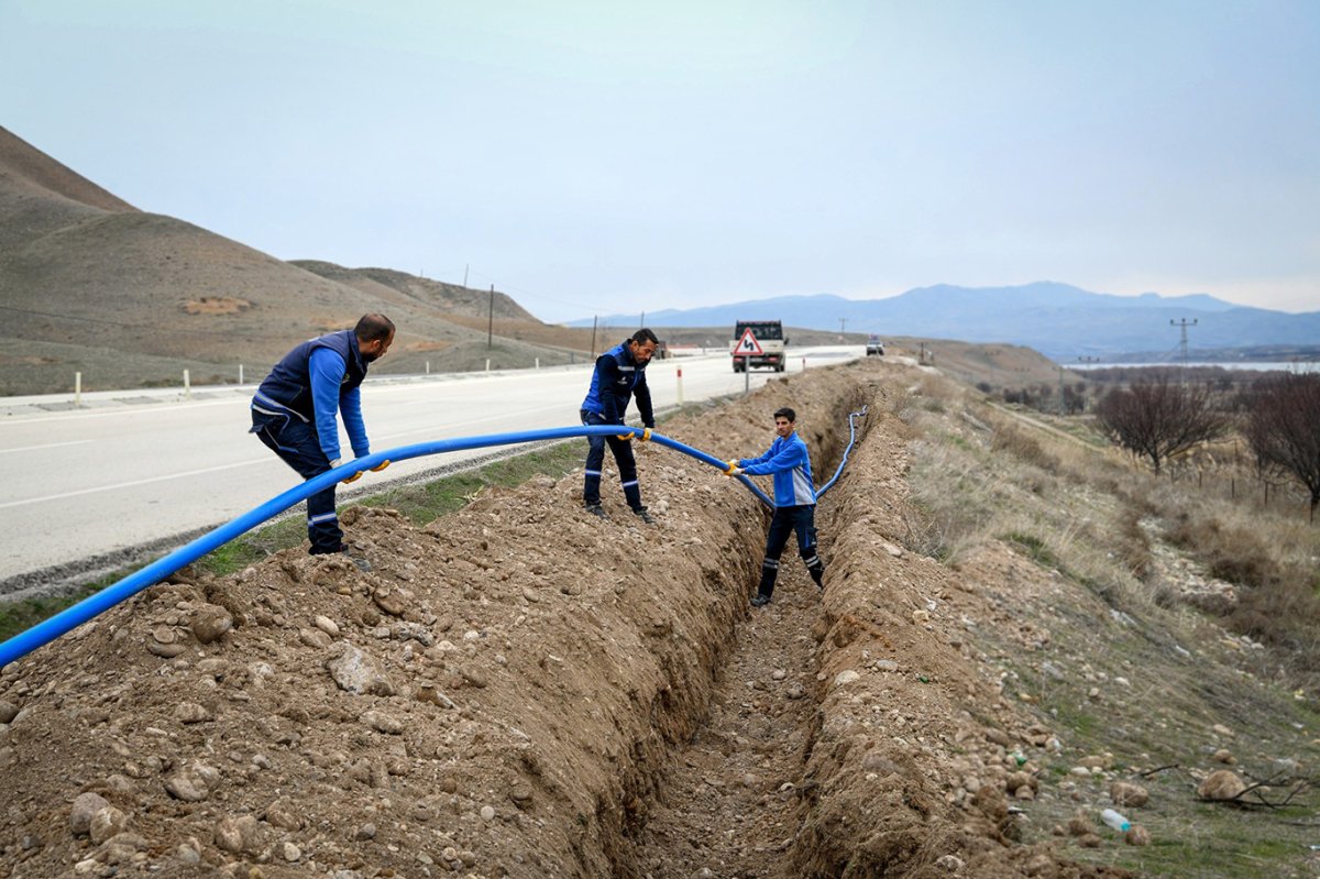 Yazıhan'da içme suyu altyapısı güçlendirildi
