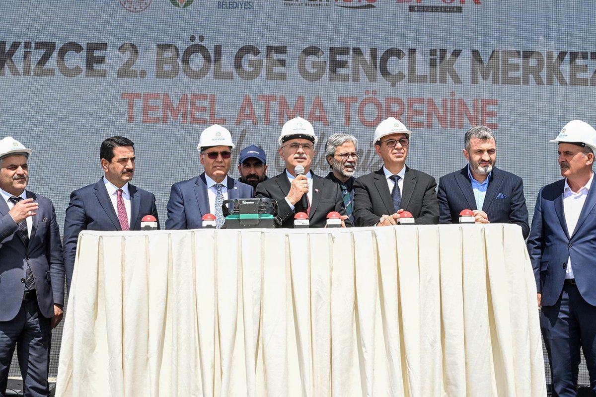 Malatya'da İkizce 2. Bölge Gençlik Merkezi'nin temeli atıldı