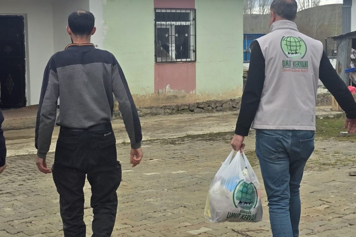 Bingöl Umut Kervanı’ndan 258 aileye yardım