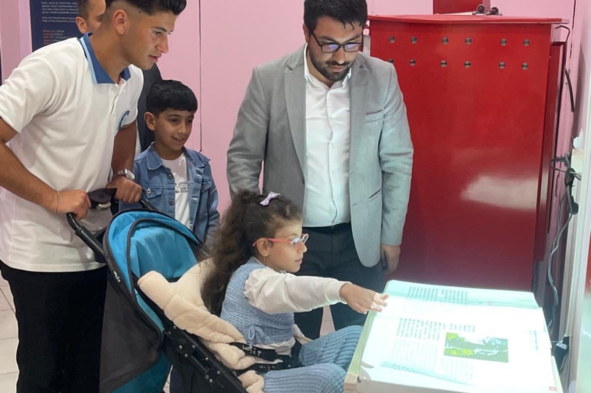 Cizre’de engelli öğrenciler bilim ve sanatla buluştu