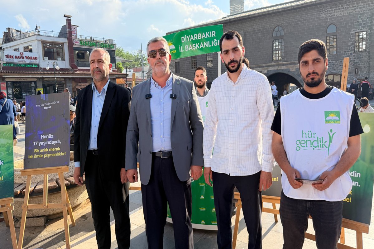 HÜDA PAR’dan uyuşturucuya karşı farkındalık çağrısı