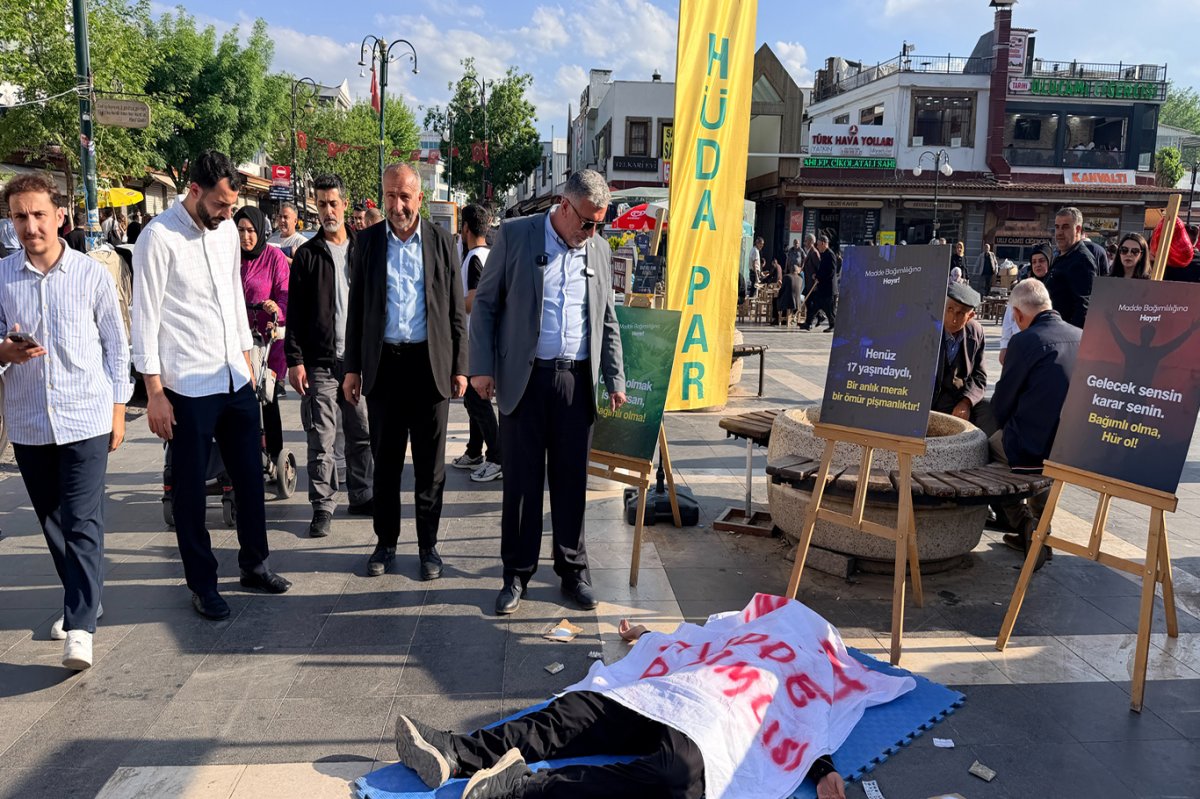 HÜDA PAR’dan uyuşturucuya karşı farkındalık çağrısı