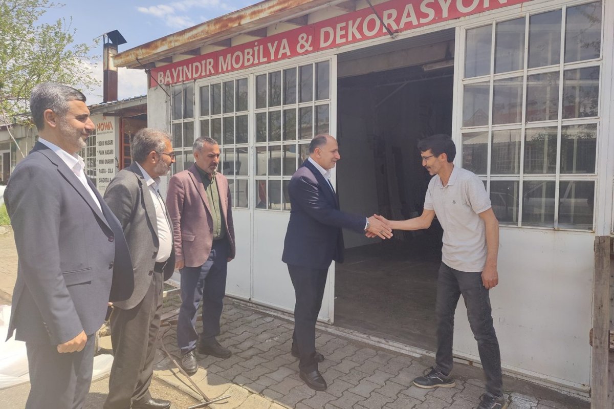 HÜDA PAR Bingöl İl Başkanlığı’ndan sanayi esnafına ziyaret: Denetim mekanizması şart