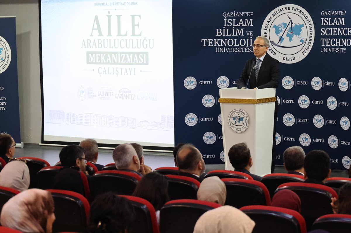 Gaziantep'te "Aile Arabuluculuğu Mekanizması Çalıştayı" düzenlendi