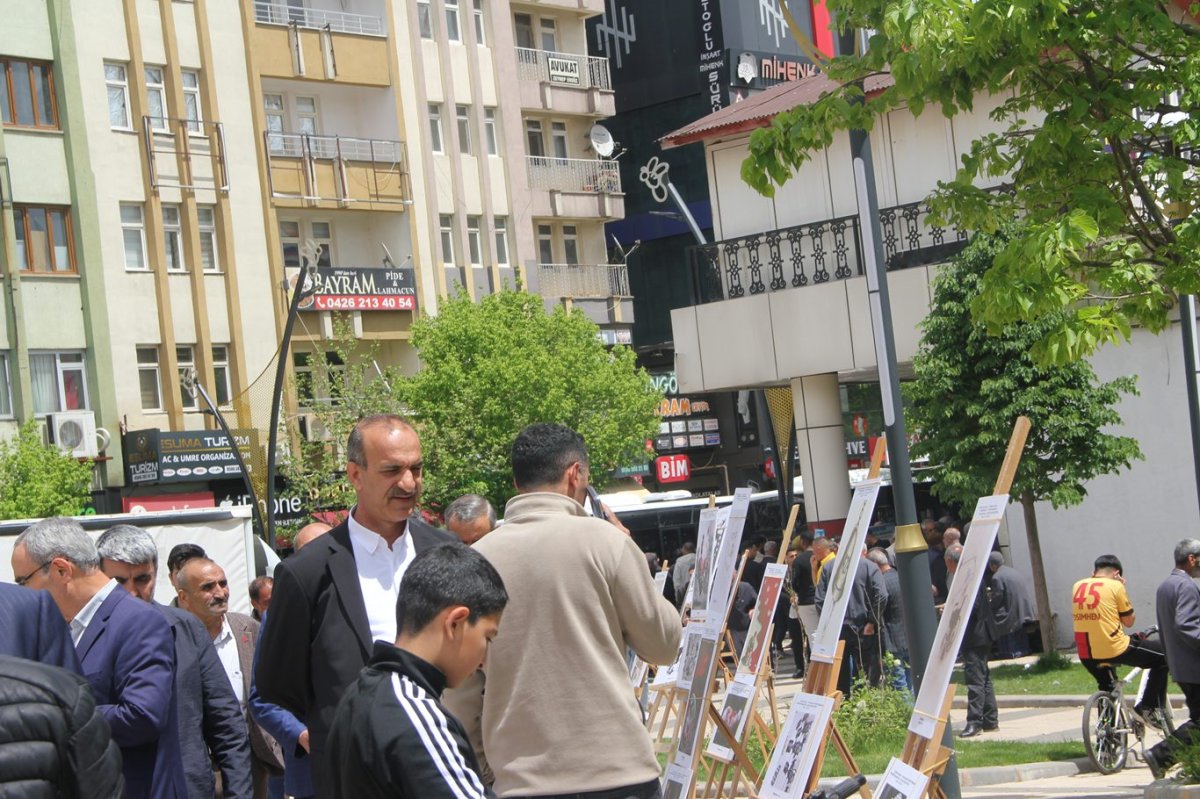 Bingöl’de Gazze temalı uluslararası karikatür sergisi