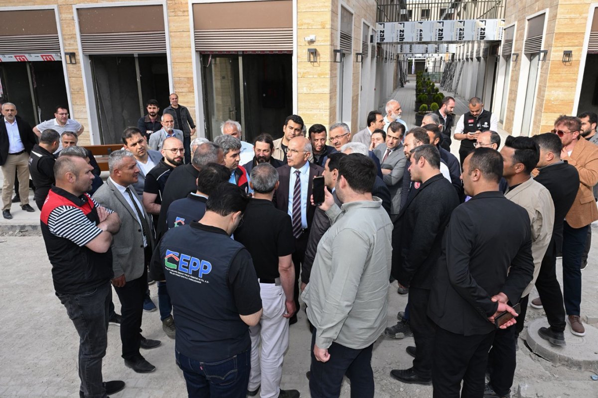 Malatya çarşısında kümelenme çalışması için inceleme yapıldı