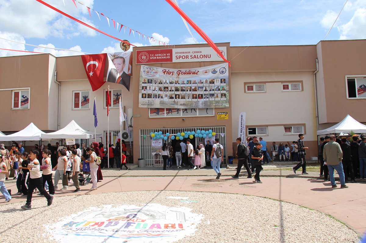 Çermik Kitap Fuarı eğitime katkısıyla dikkat çekti
