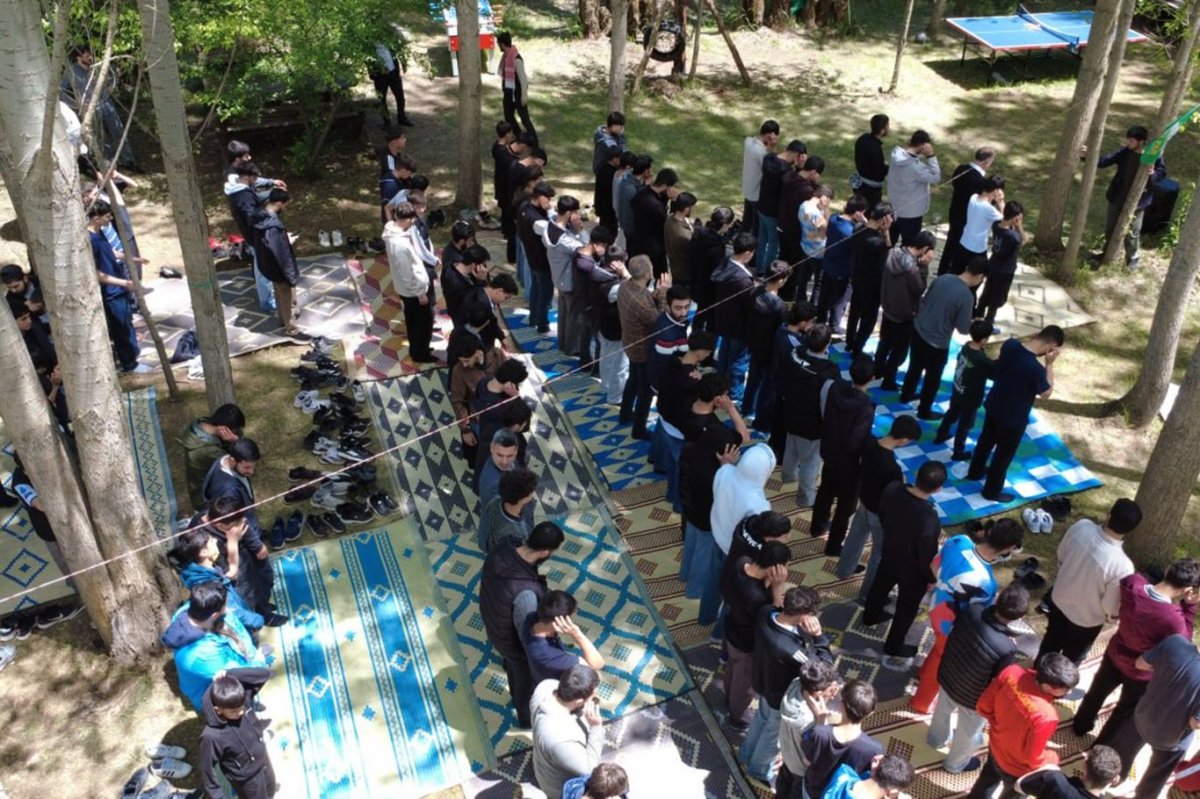 HÜDA PAR Bingöl Gençlik Kollarından "Gençlik ve Gazze" temalı bahar etkinliği