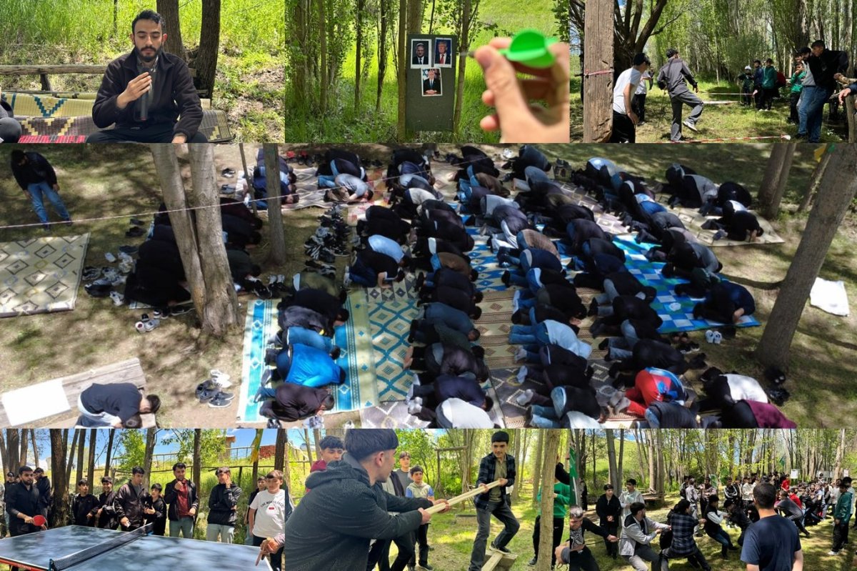HÜDA PAR Bingöl Gençlik Kollarından "Gençlik ve Gazze" temalı bahar etkinliği