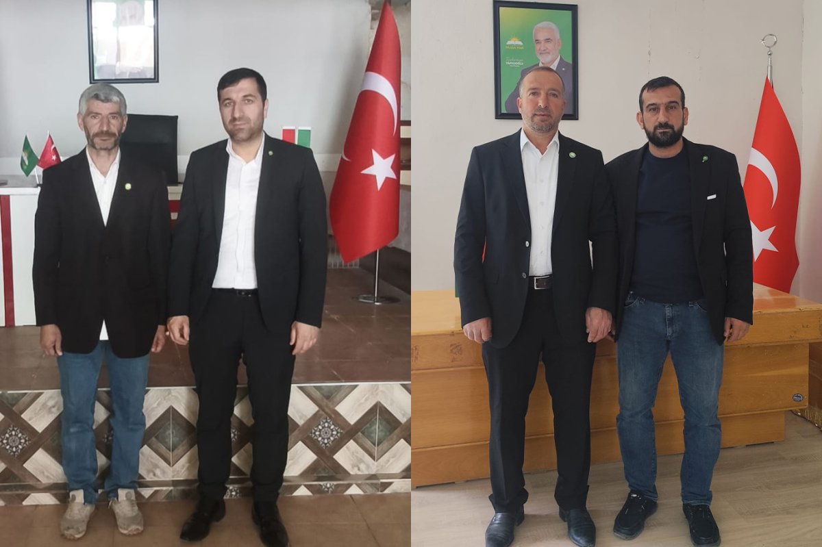 HÜDA PAR’ın iki ilçedeki kongresi tamamlandı: Mevcut başkanlar güven tazeledi