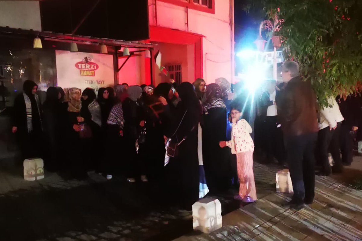 Malatya'da "Sumud ve Gazze İçin eylemdeyiz" yürüyüşü