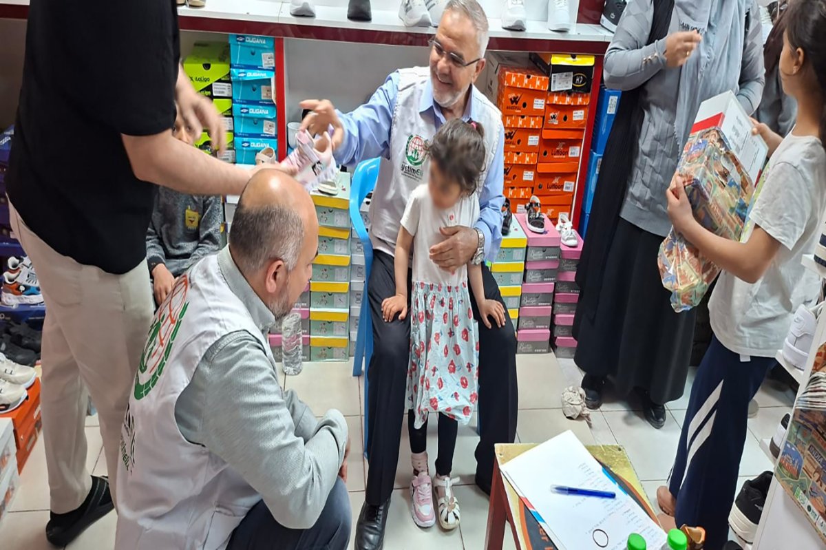 Avrupa Yetim Eli, Kurban Bayramı öncesi yetim çocukları unutmadı