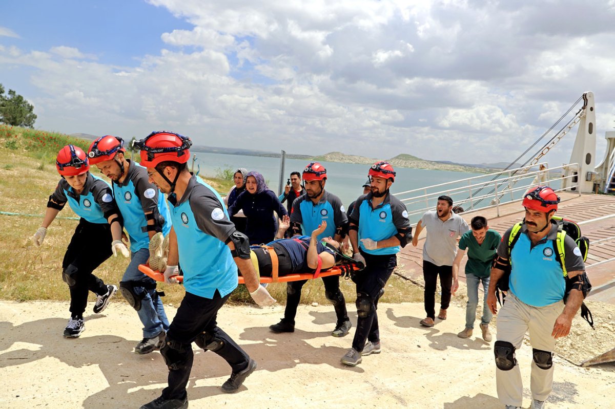 Şanlıurfa’da UMKE tatbikatı gerçekleştirildi