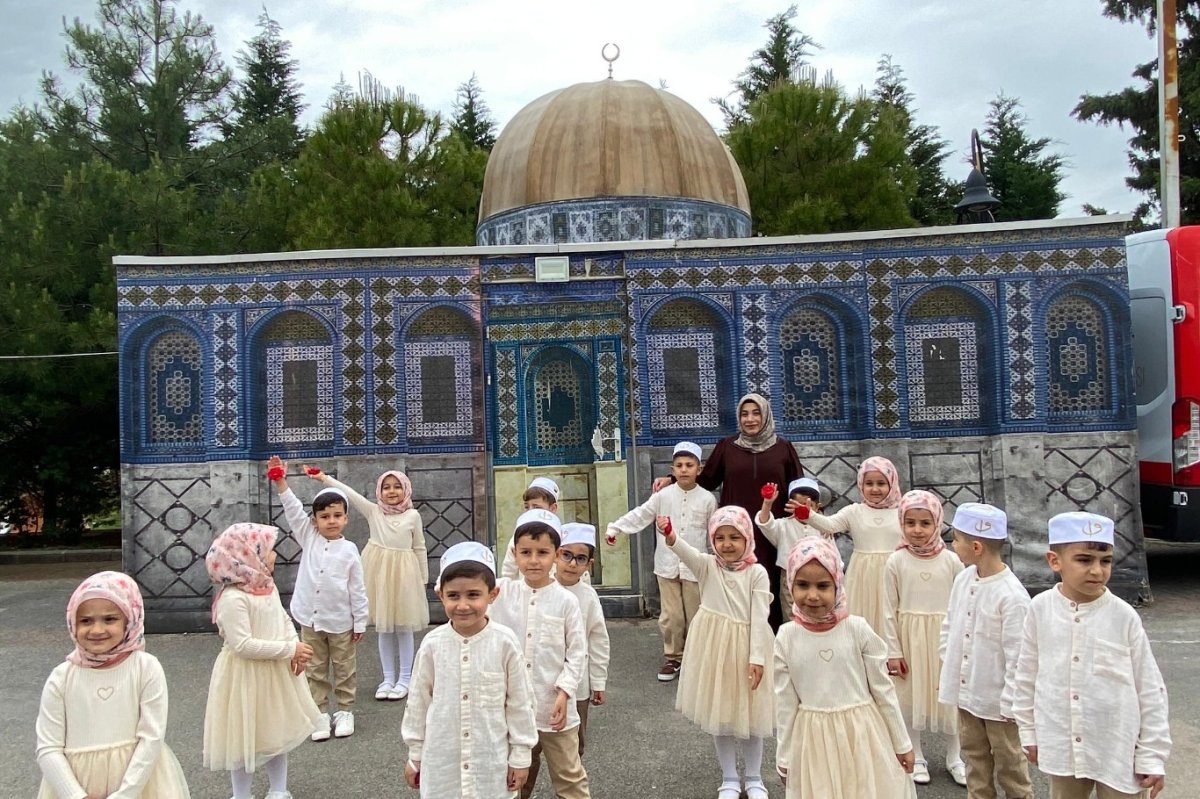 Mardin’de minik öğrenciler için Kur’an’a geçiş etkinliği düzenlendi