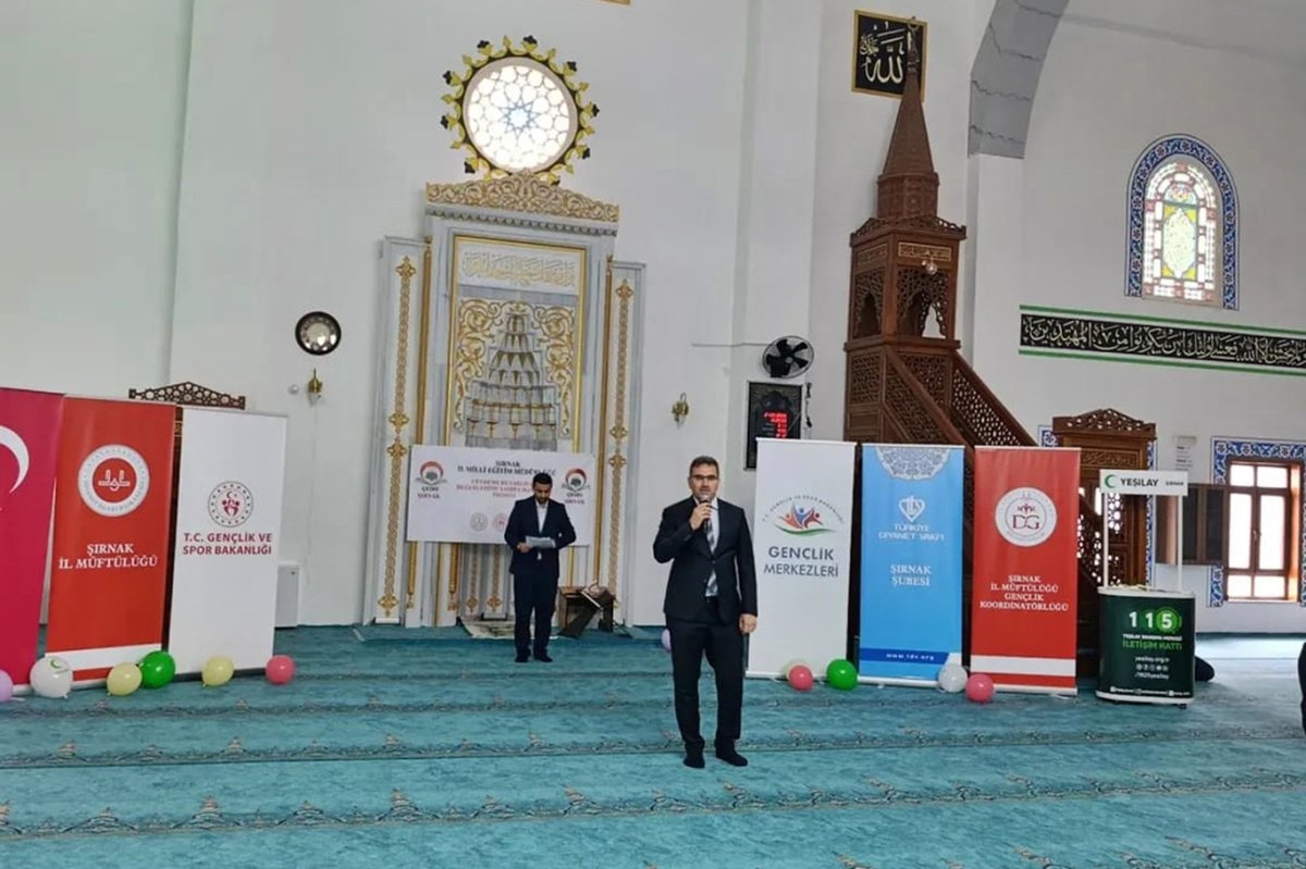 Şırnak'ta ÇEDES yıl sonu cami şenliği il finali yapıldı