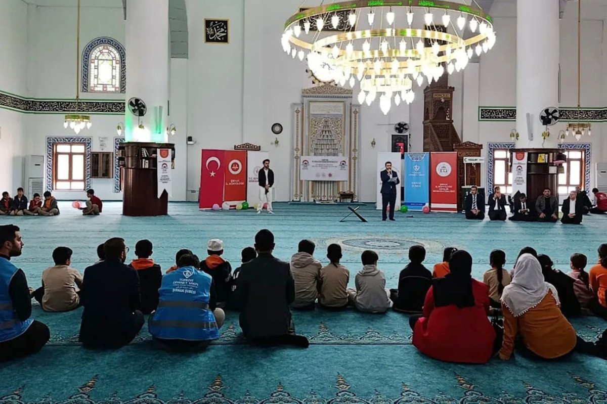 Şırnak'ta ÇEDES yıl sonu cami şenliği il finali yapıldı