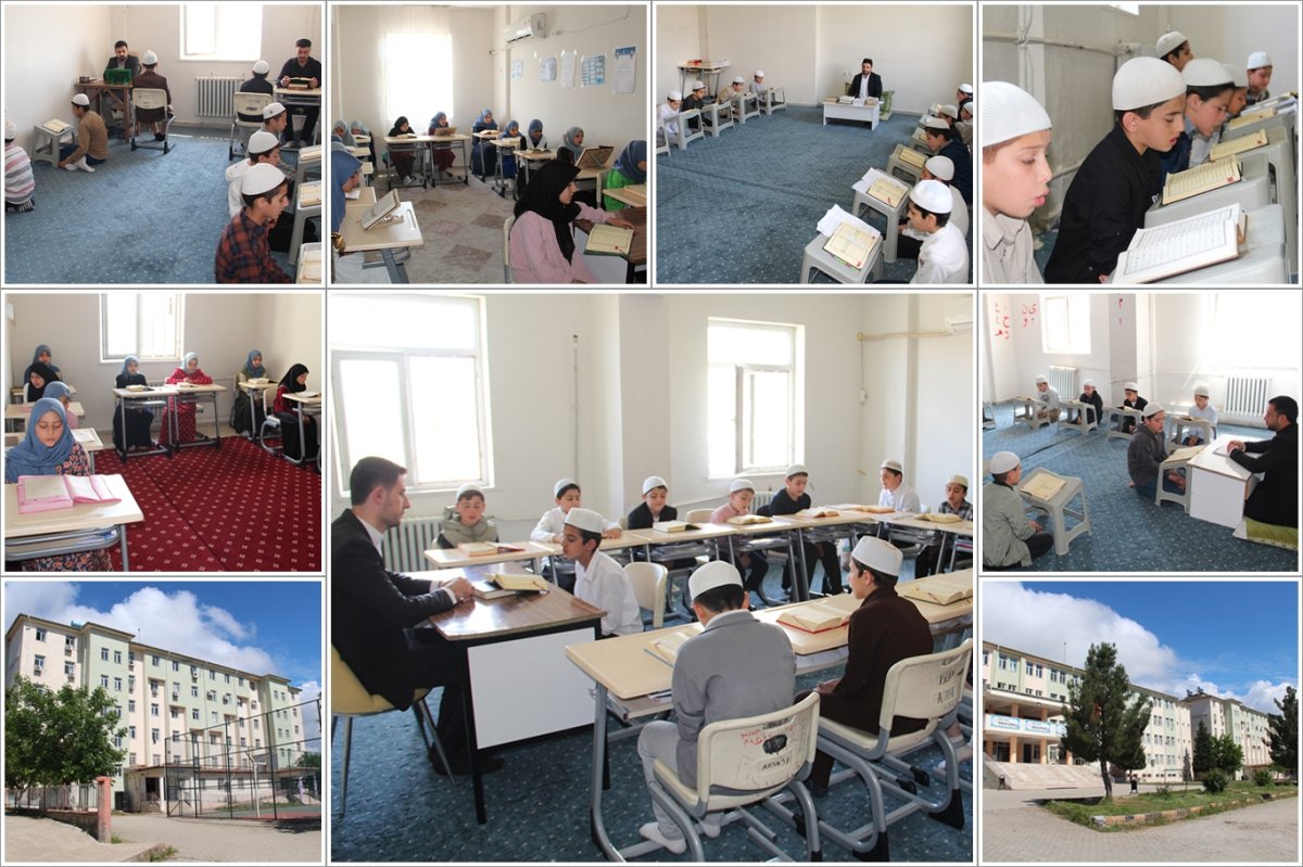 Geleceğin hafız doktorları ve öğretmenleri bu kursta yetişiyor