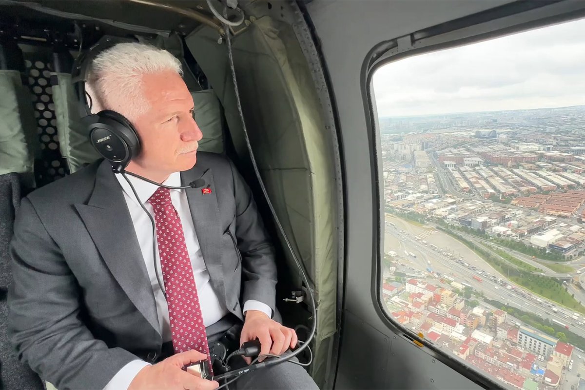 İstanbul Valiliği'nden helikopterli bayram denetimi