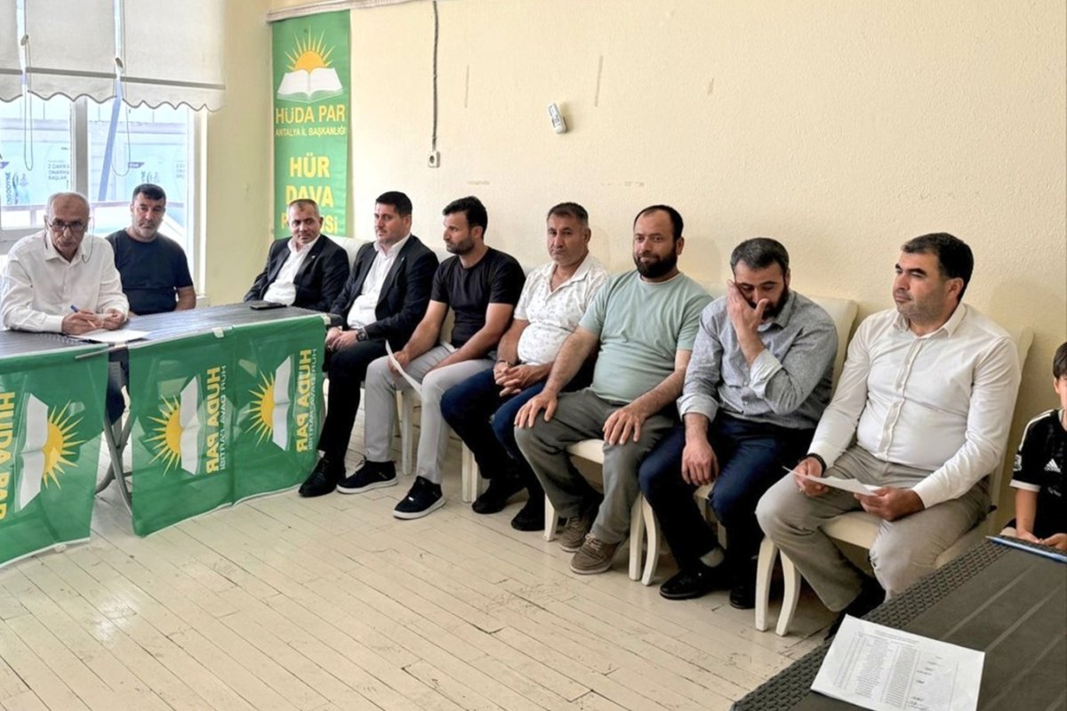 HÜDA PAR Manavgat ve Kumluca İlçe Başkanlıklarının 4’üncü Olağan Kongreleri gerçekleşti