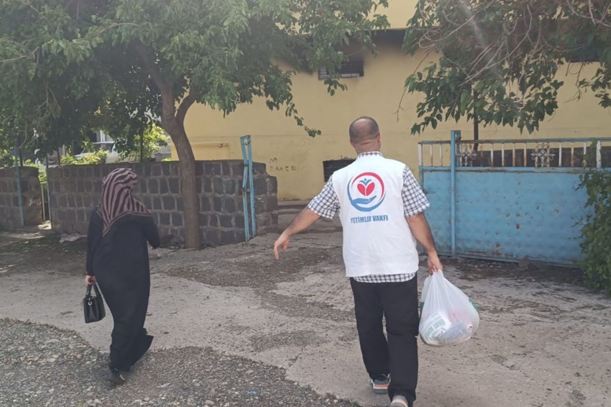 Şanlıurfa'da yetim ailelere bayram desteği