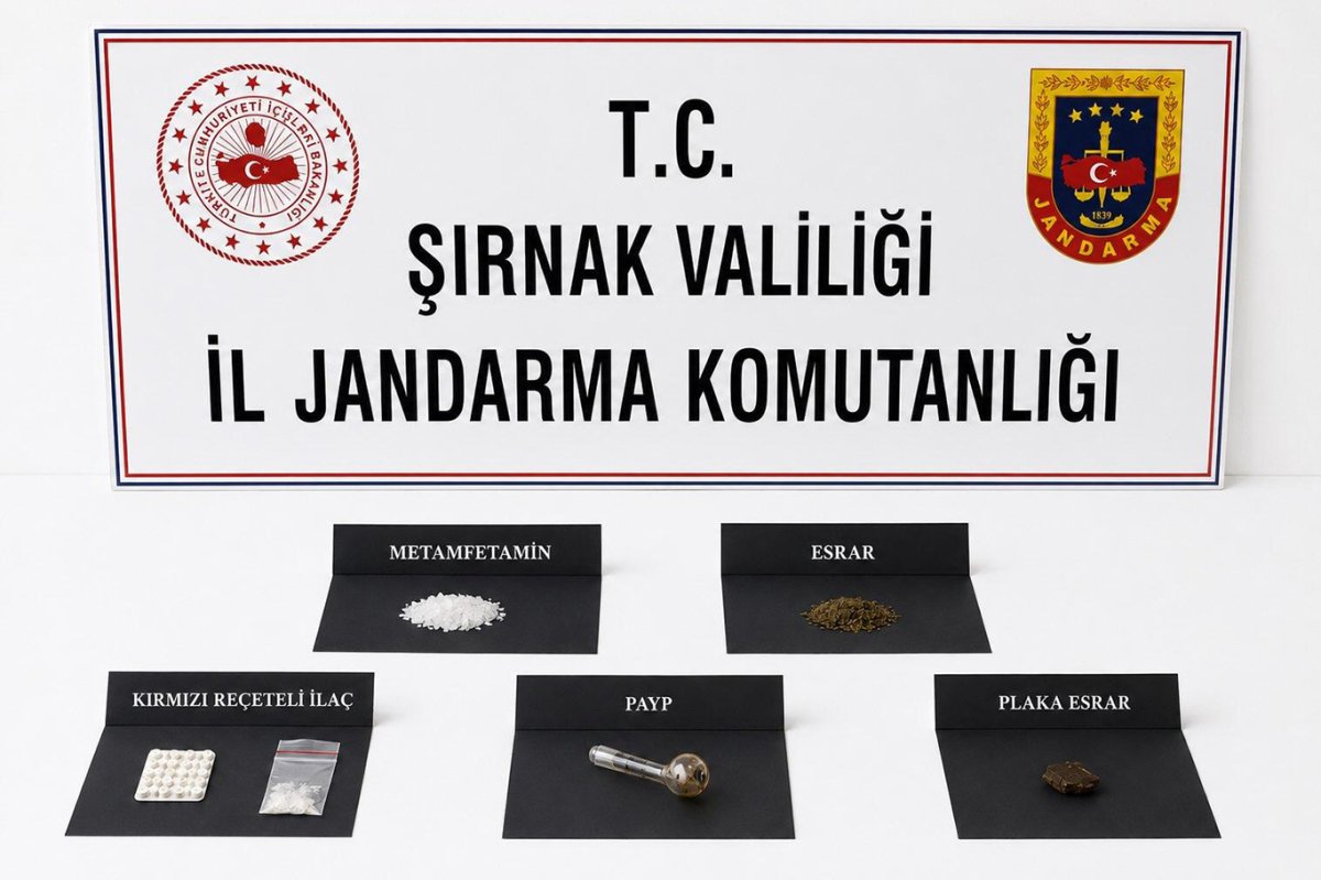 Şırnak'ta asayiş ve narkotik operasyonları: 153 gözaltı