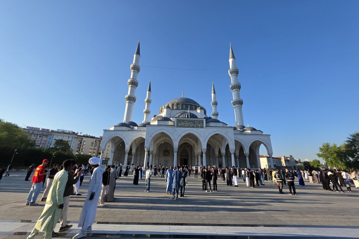 Ankara'da Kurban Bayramı namazı eda edildi