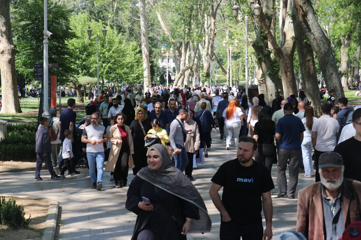 Kurban Bayramı tatilinin son gününde tarihi yarımadada yoğunluk zirveye çıktı