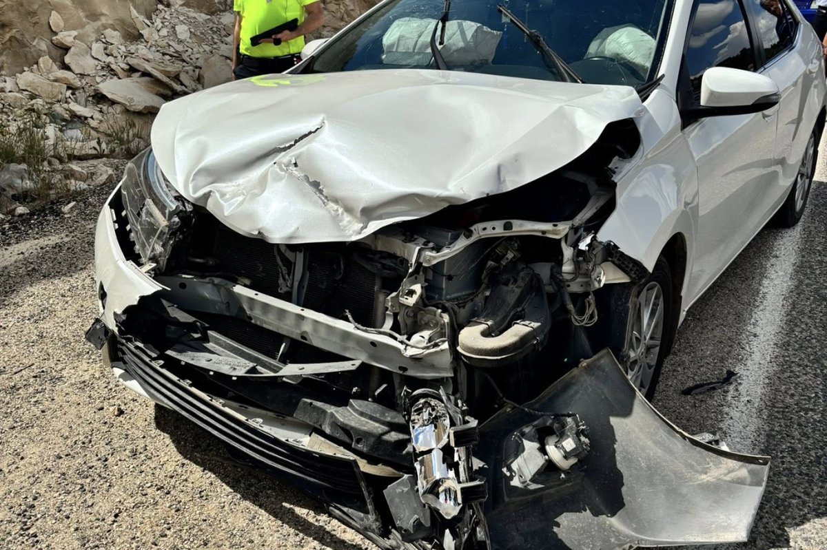 Adıyaman'da trafik kazası: 2 yaralı