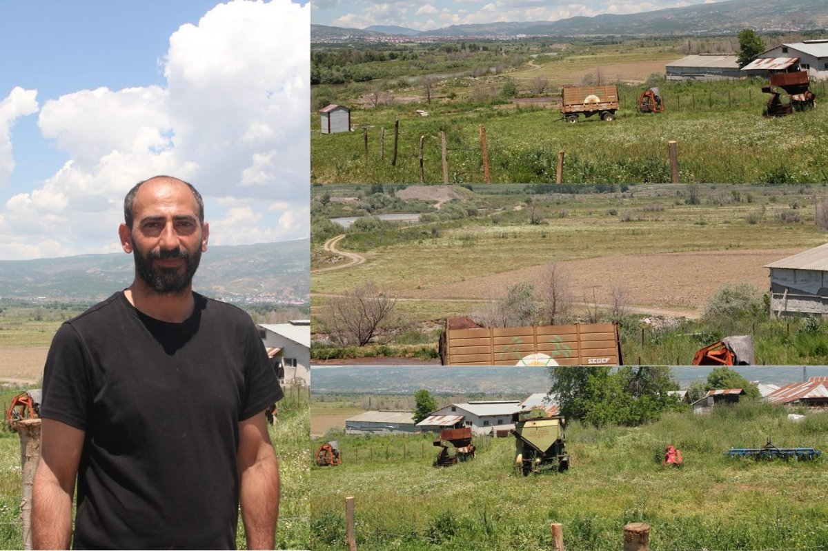 Üretici Gökalp: Sadece tarlamız boş kalmasın diye ektiğimiz ürünler oluyor