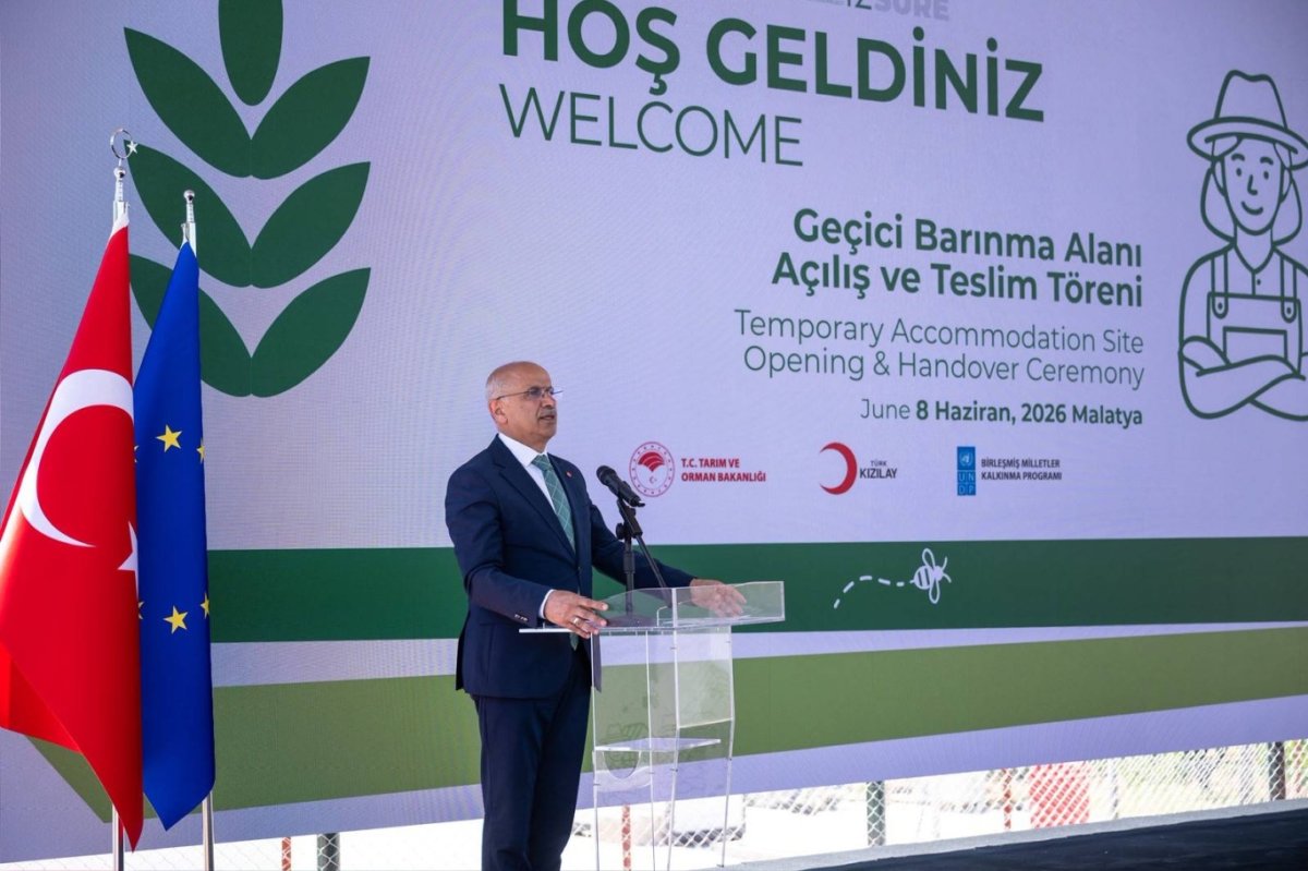 Malatya'da mevsimlik tarım işçileri için barınma tesisi hizmete açıldı