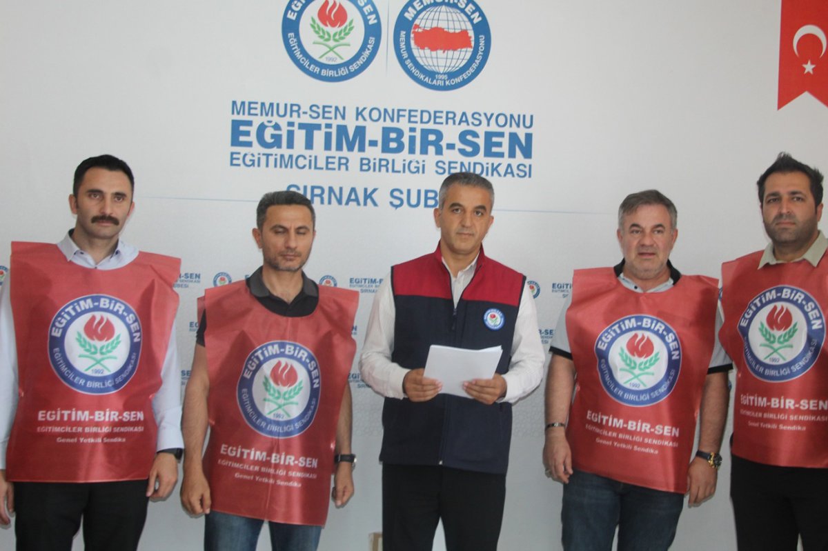 Eğitim-Bir-Sen Şırnak İl Başkanı Çatı: Özel çocuklarımızın haklarını ve idarecilerimizi iftiralara yedirmeyeceğiz