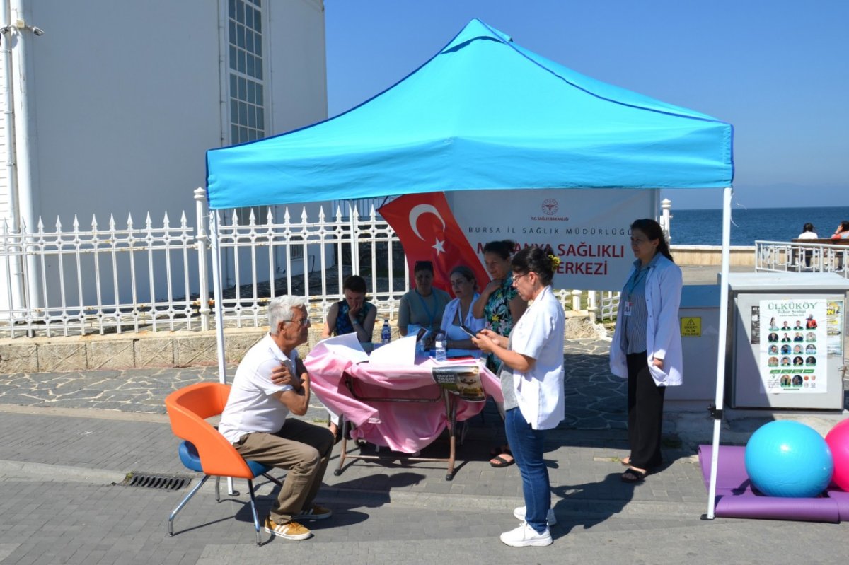 Bursa’da vatandaşlar hareket yaşını öğrenerek sağlıklı yaşama teşvik ediliyor