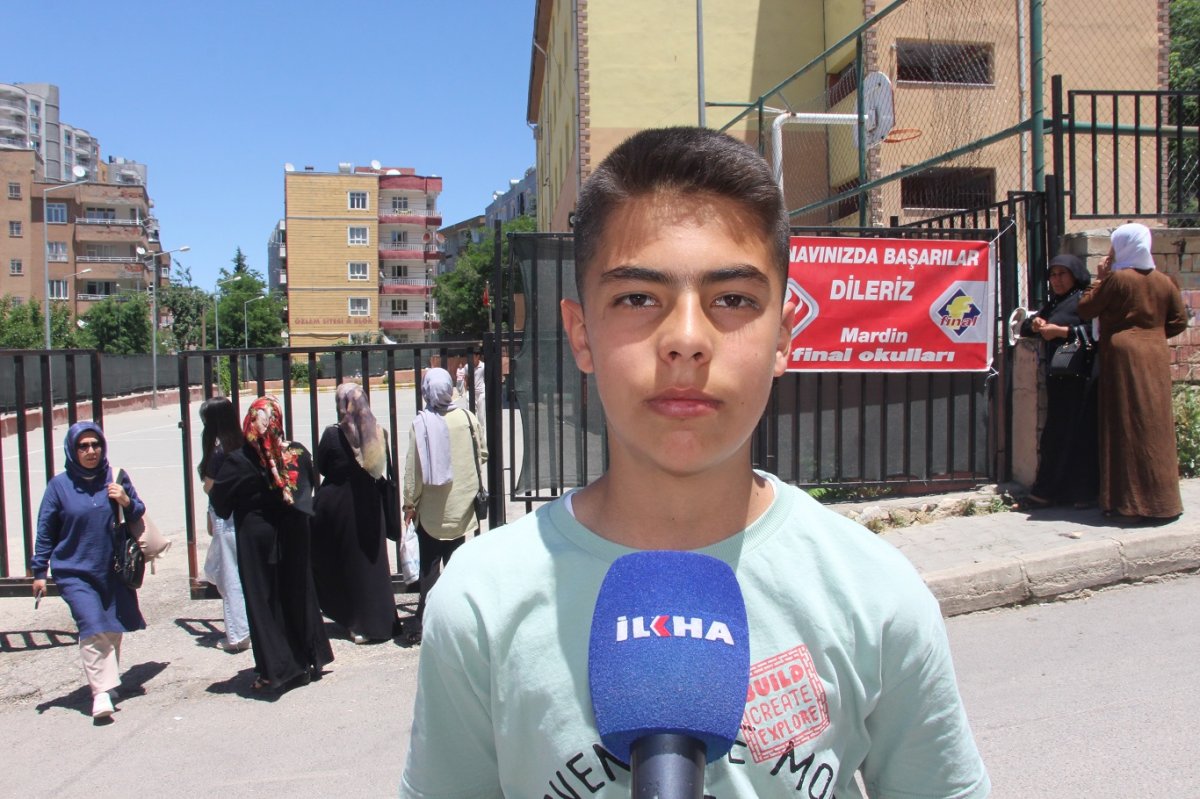 Mardin'de LGS maratonu tamamlandı: Öğrenciler sonuçlardan umutlu