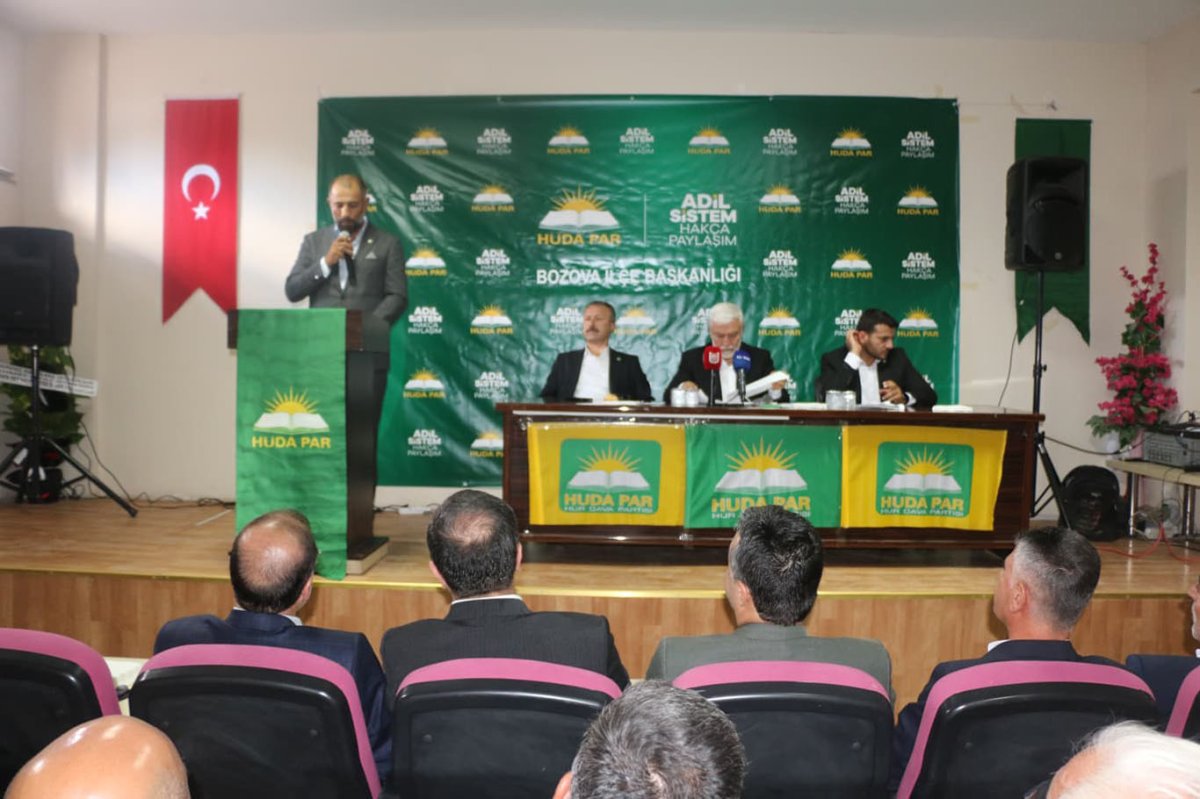HÜDA PAR Bozova İlçe Kongresi gerçekleştirildi