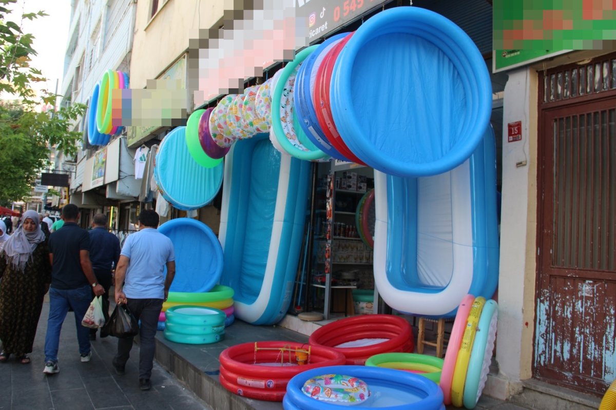 Şişme havuz sezonu açıldı: Talep sıcaklarla birlikte arttı