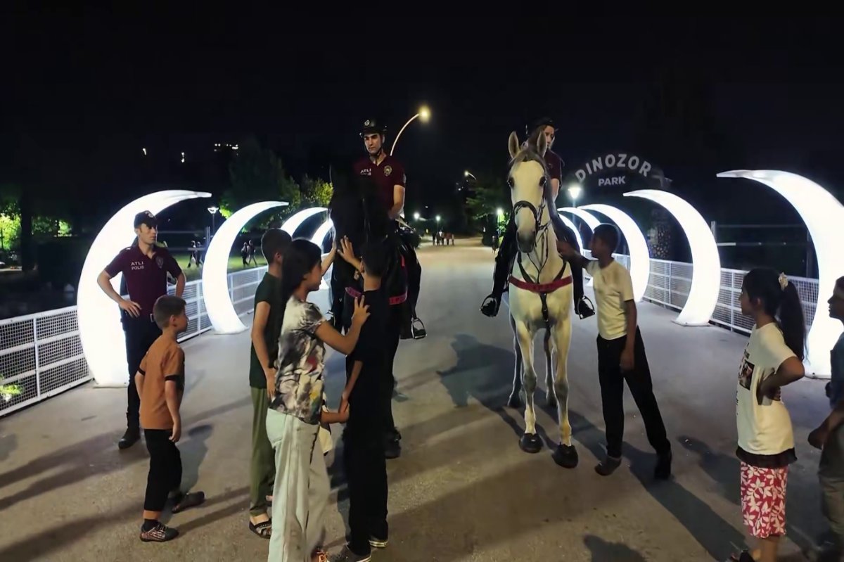 Gaziantep'te huzurlu parklar uygulamasında 2 şahıs yakalandı