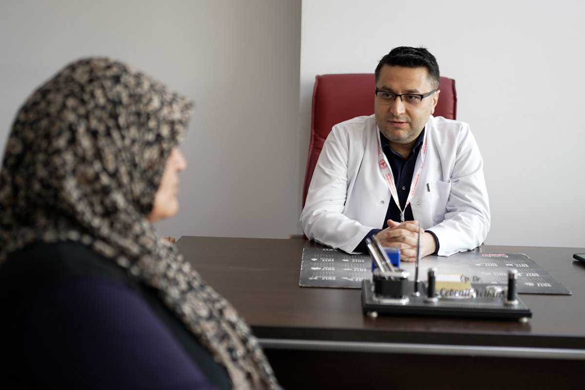 Tarama testiyle erken evrede kanser olduğu tespit edilen hasta tedavi oldu